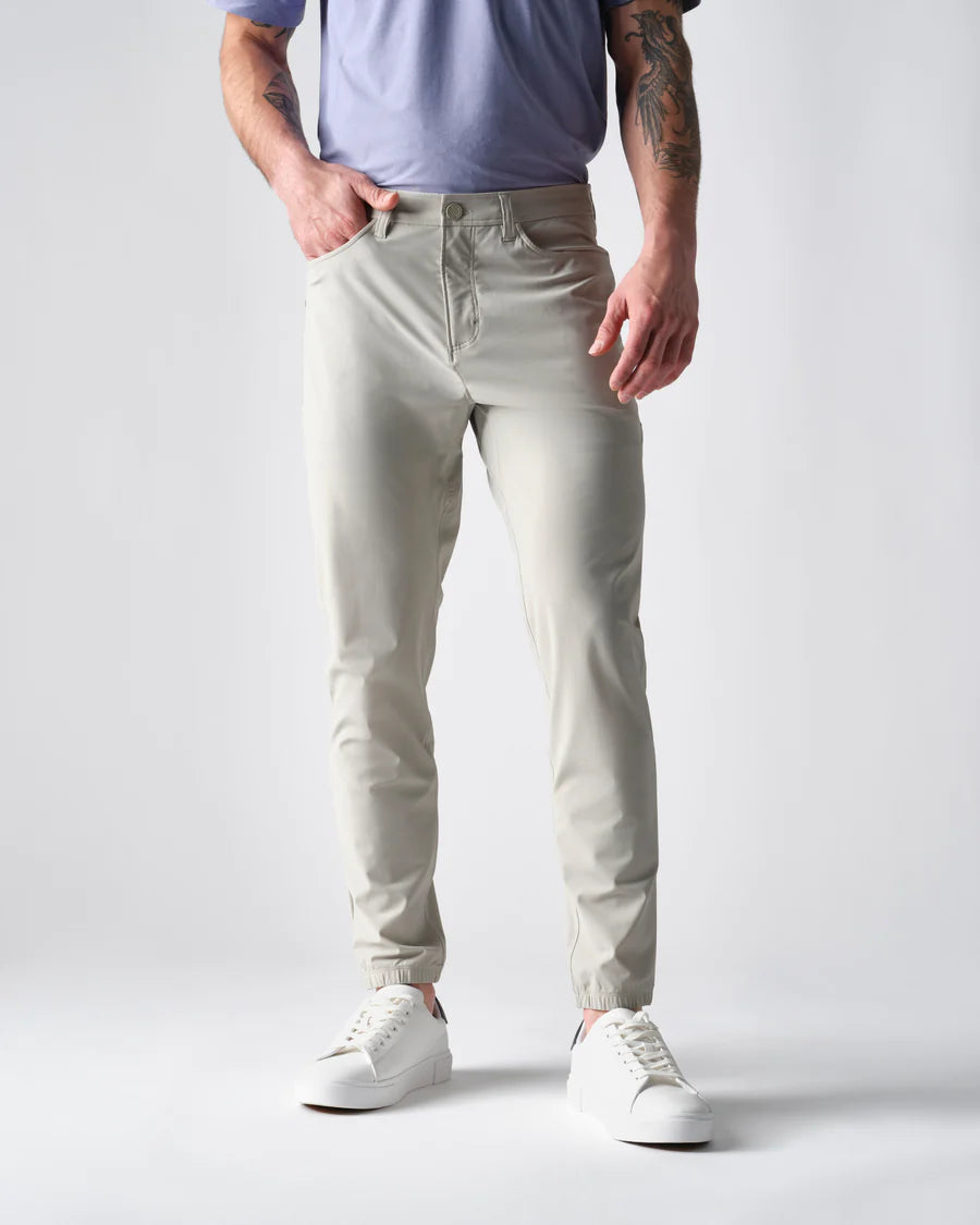 Rhône Men’s Resort Jogger- London Fog Gray - BHI