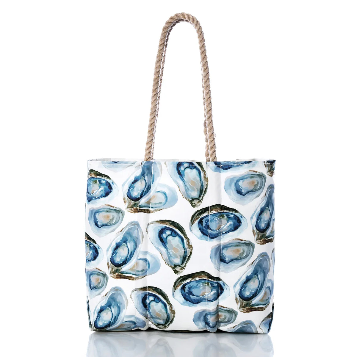 Sea Bag Maine Watercolor Oyster Medium Tote