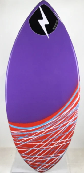 Zap Lazer COMPLETE Skimboard 40" Purple/Red