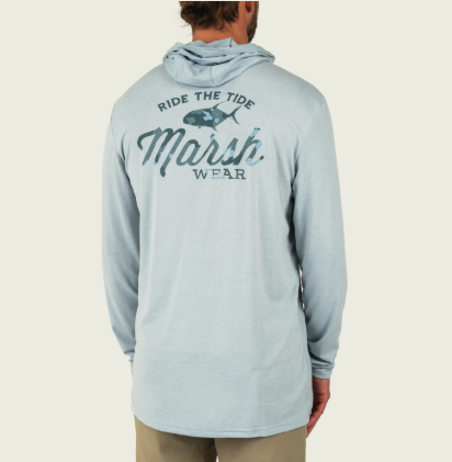 Marsh Wear - Buxton Hoodie - Smoke Heather