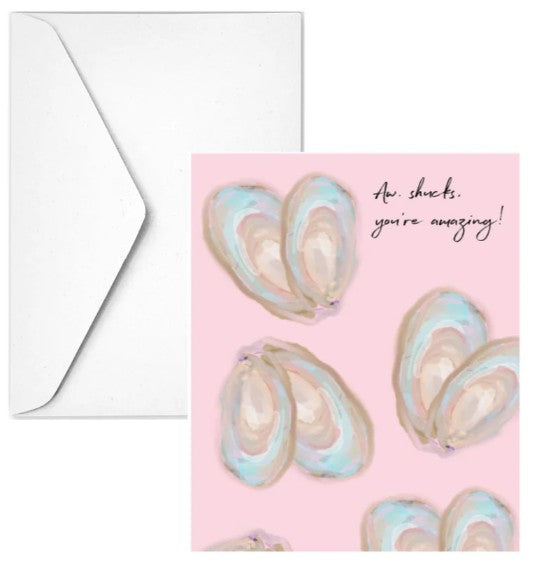 Rebecca Illustrated | AWH SHUCKS - Note Card