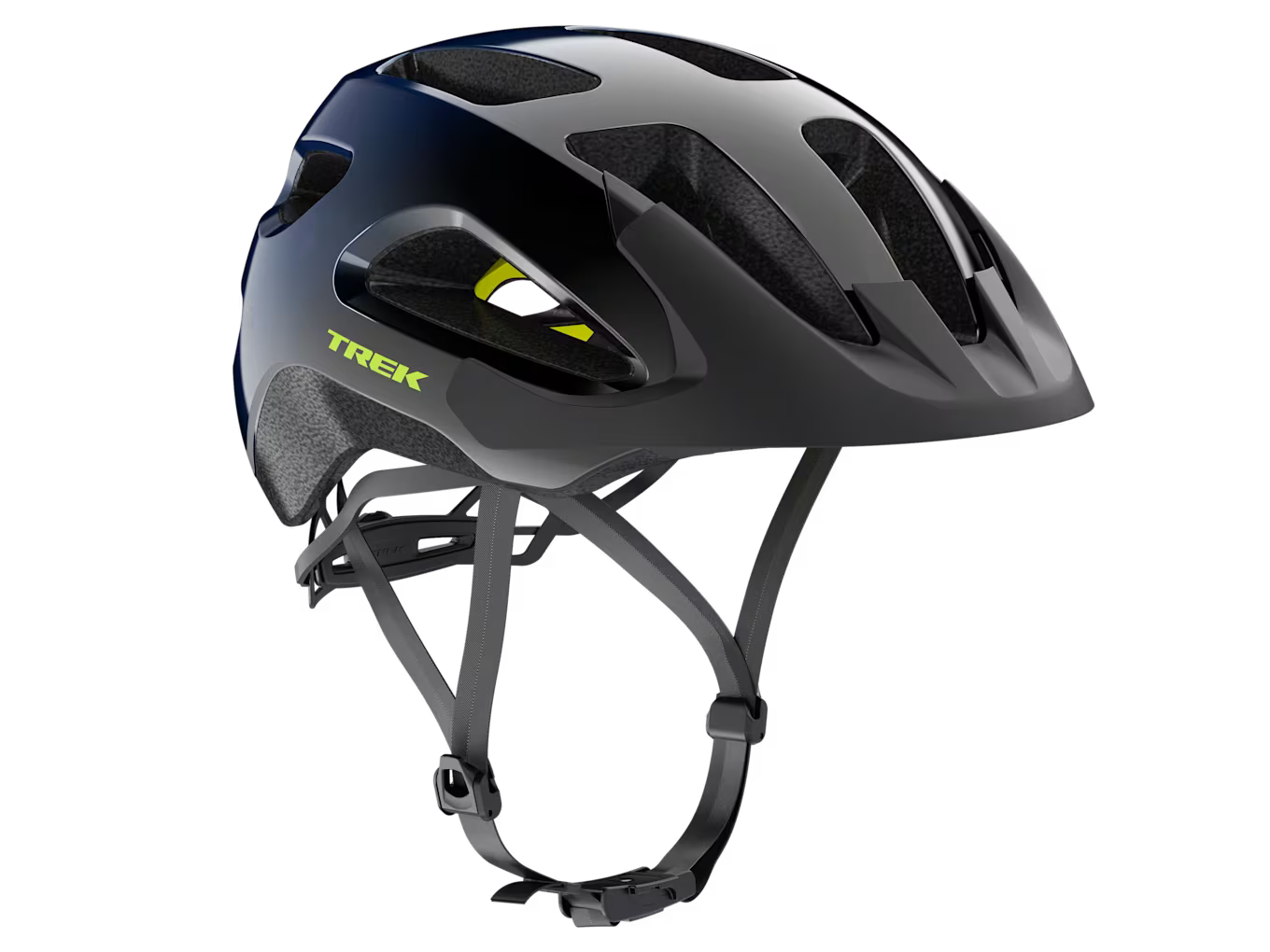Trek Solstice Mips Youth Bike Helmet |Black/Dark Aquatic