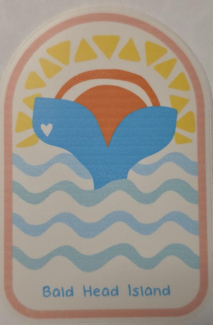 BHI Sticker - Whale Tale