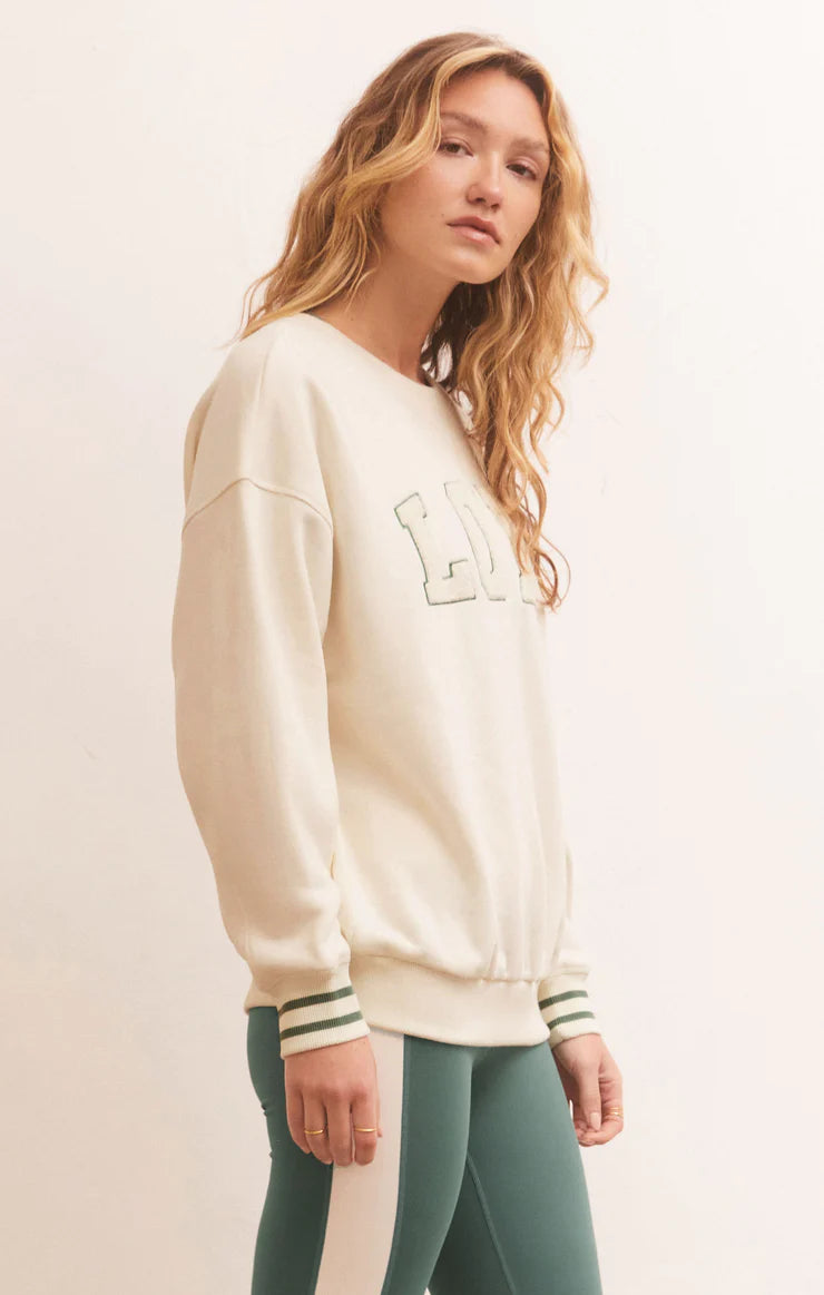 Baseline Love Sweatshirt-SANDSTONE-ZVT233225-Z SUPPLY