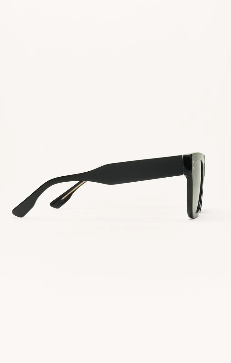 Brunch Time sunglasses-POLISHED BLACK/GREY POLAIRZED-ZEA232101S-Z SUPPLY