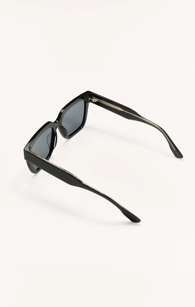 Brunch Time sunglasses-POLISHED BLACK/GREY POLAIRZED-ZEA232101S-Z SUPPLY