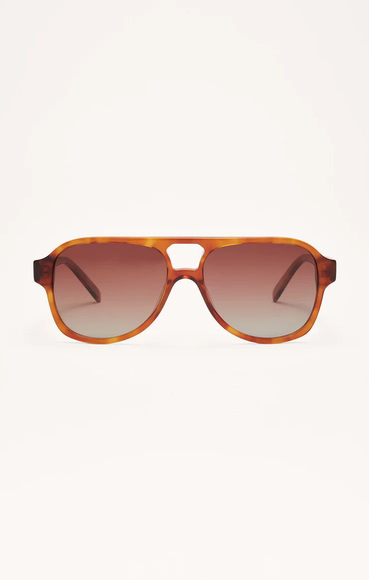 Good Time sunglasses-BROWN TORT GREY POLARIZED-ZEA222115S-Z SUPPLY