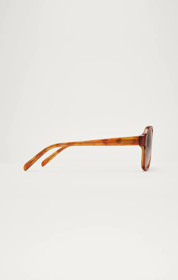 Good Time sunglasses-BROWN TORT GREY POLARIZED-ZEA222115S-Z SUPPLY