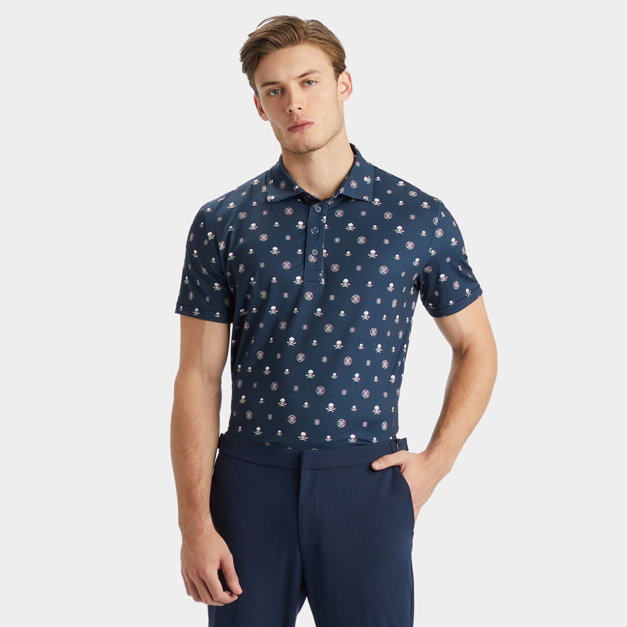RGB TECH JERSEY POLO- Twilight - G4MA23K065O - Gfore