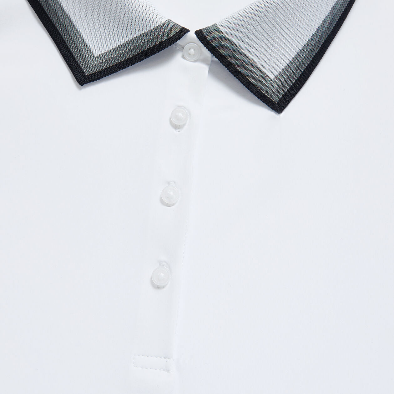 TUX RIB PLEATED COLLAR SILKY TECH NYLON SLEEVELESS POLO - G4LF23K860A - Gfore