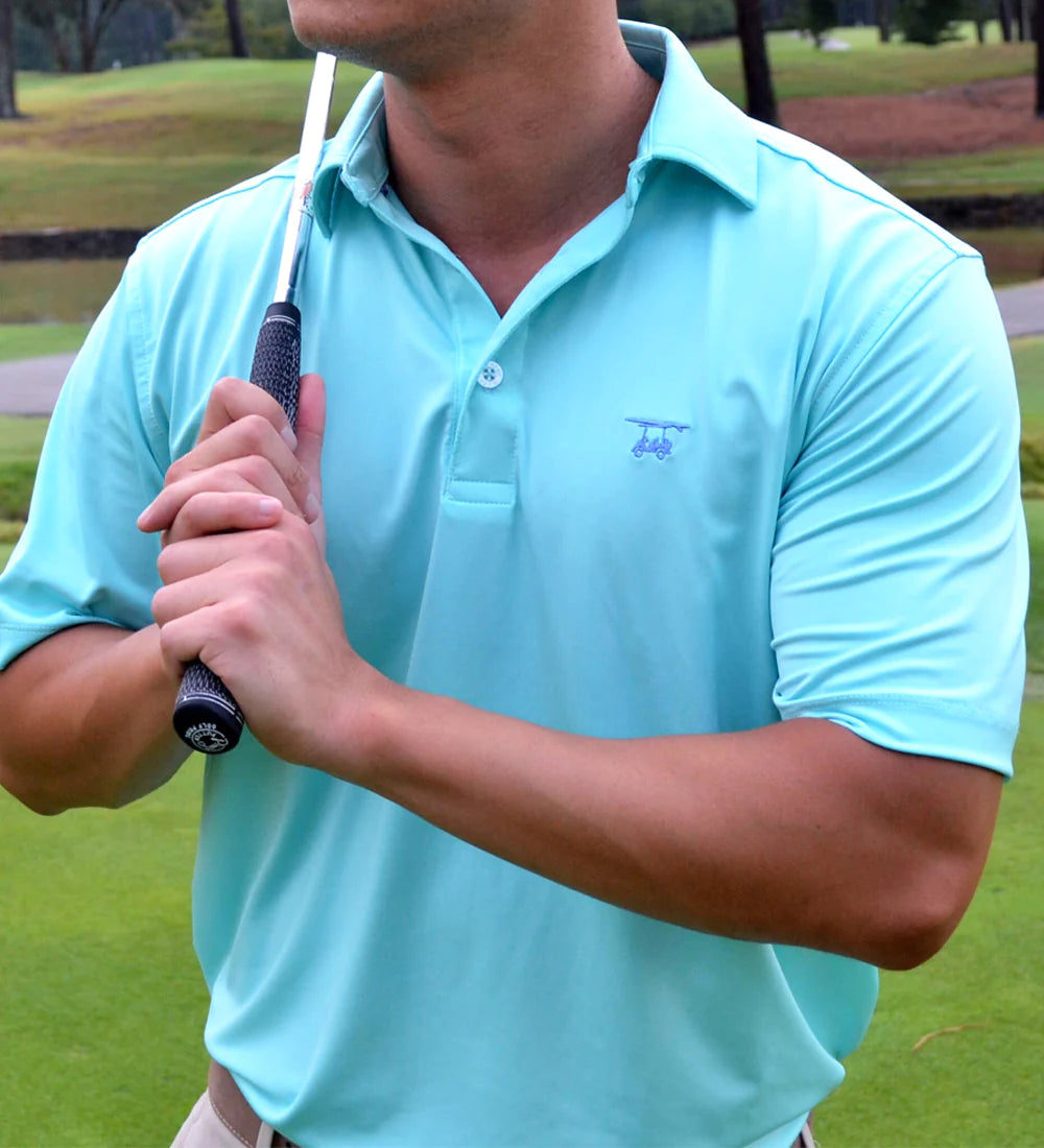 Albatross Polo - Solid scuba - PALBATROSS-A- Baldhead Blues
