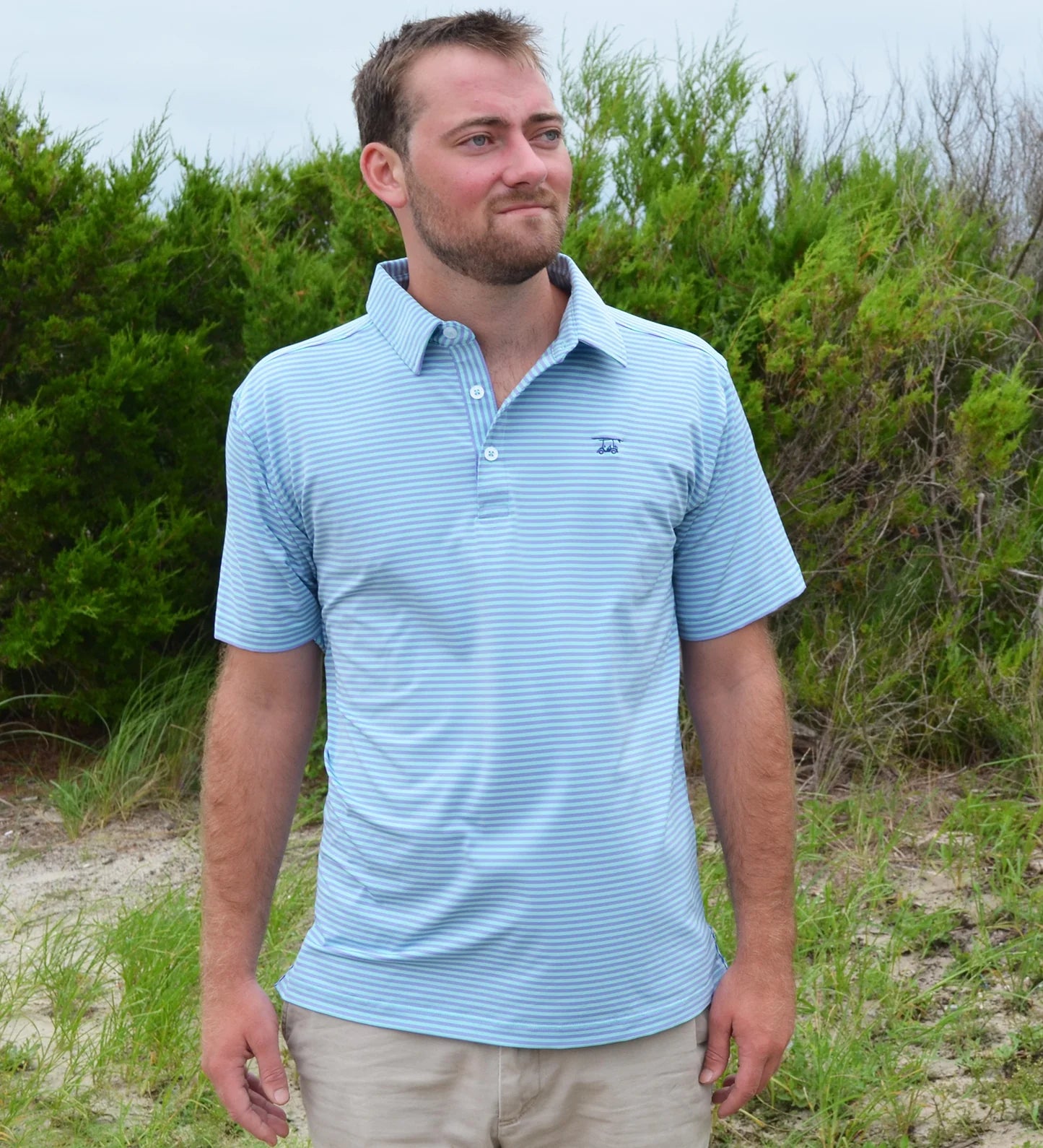 Albatross Polo - Aurba lavender-PALBATROSS-AL-BLANK - Baldhead Blues