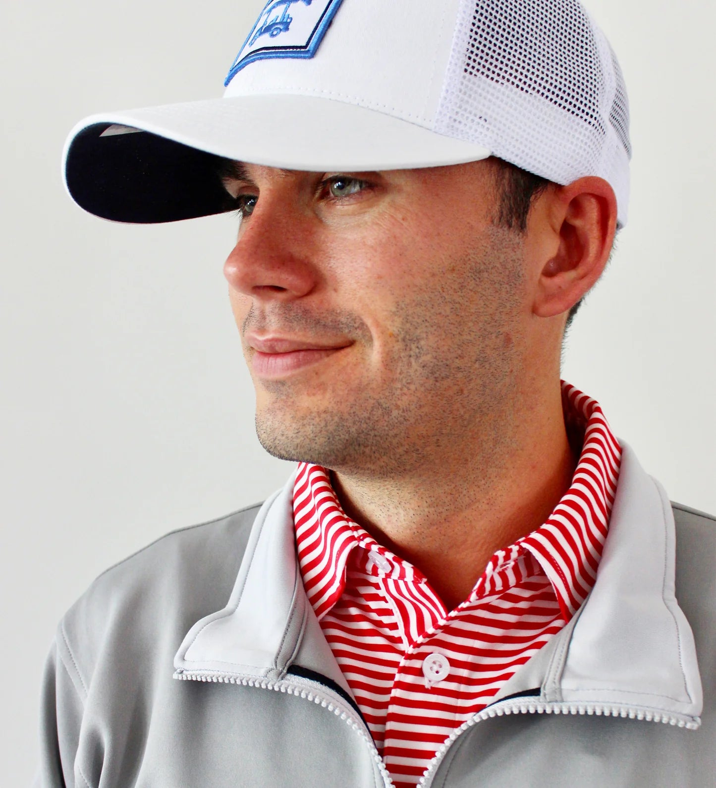 Dogwood Quarter Zip-Monument-DW-QZIP-MON-Baldhead blues