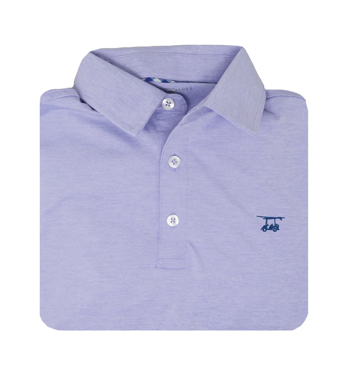 Albatross Polo - Heather lavender-PALBATROSS-HL- Baldhead Blues