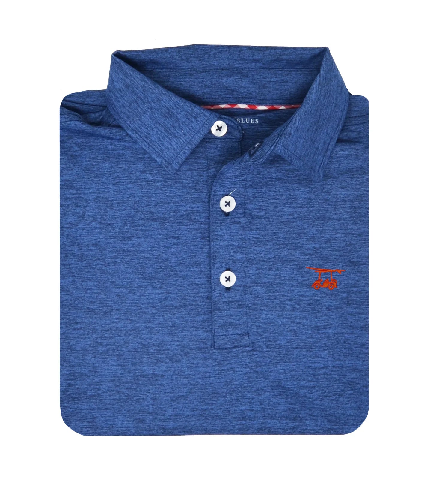 Albatross Polo - Heather royal-PALBATROSS-HRB- Baldhead Blues