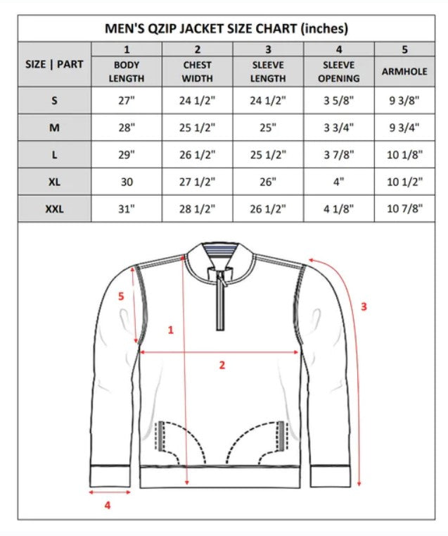 Dogwood Quarter Zip-Monument-DW-QZIP-MON-Baldhead blues