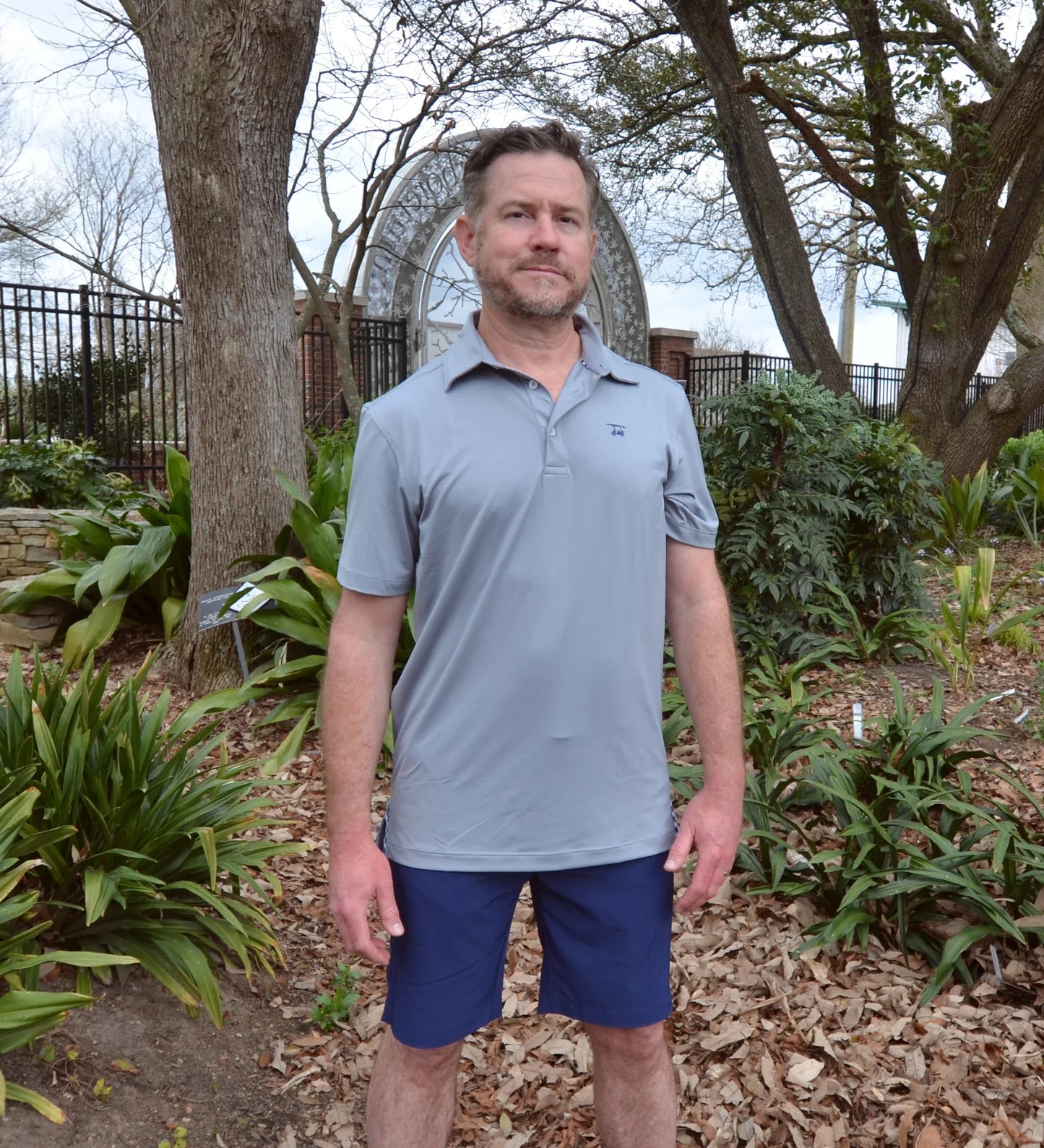 Albatross Polo - Solid monument - PALBATROSS-MON- Baldhead Blues