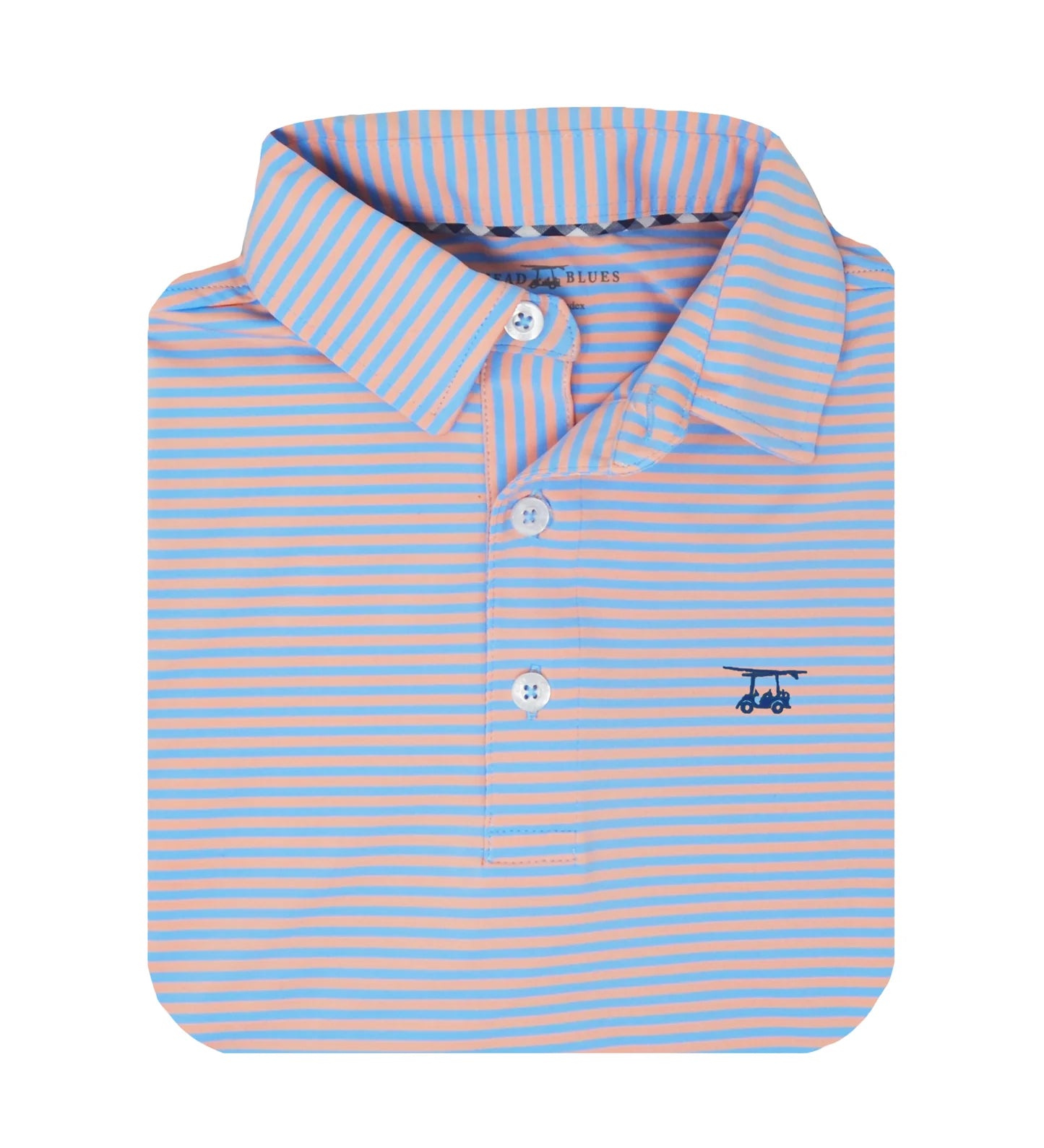 Albatross Polo - Peach bell-PALBATROSS-PB - Baldhead Blues