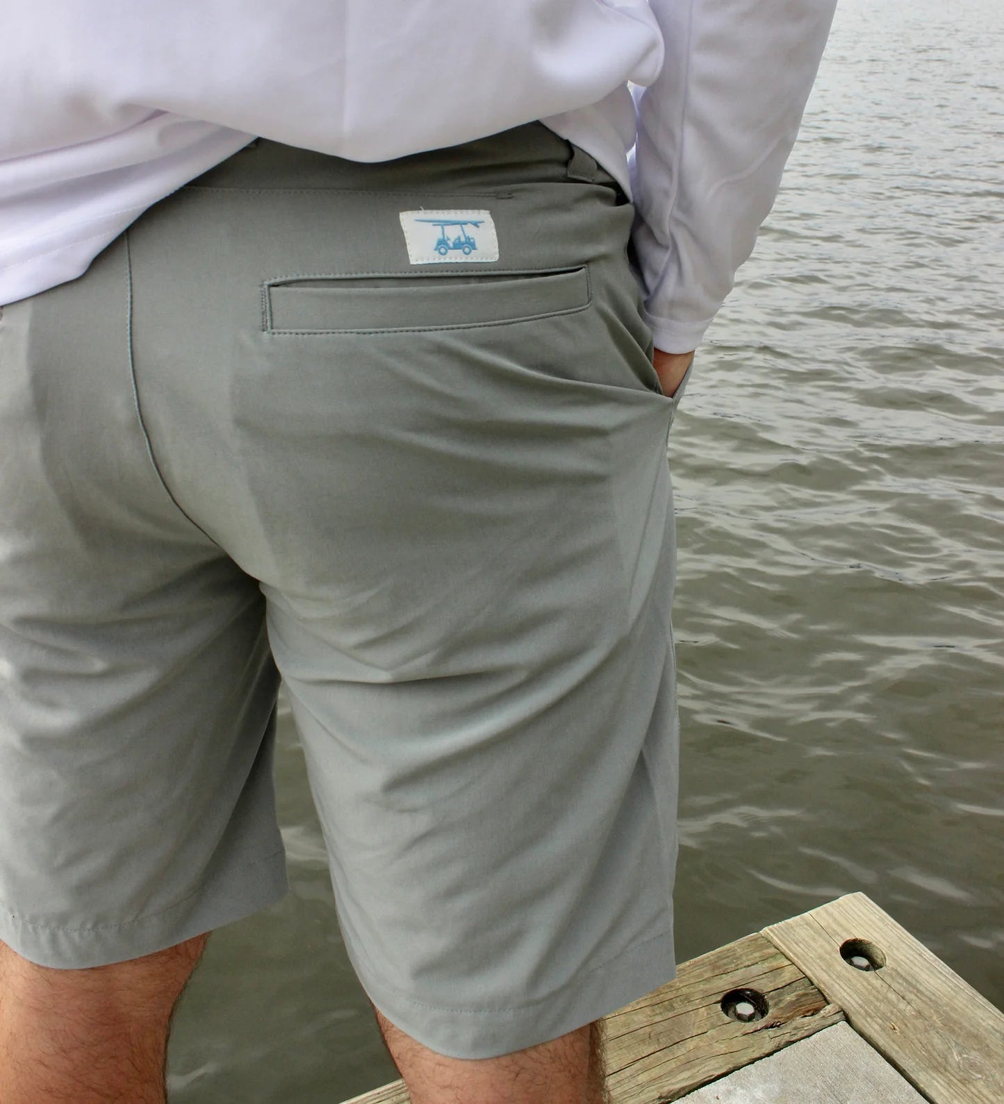 Performance Short-Monument-PERFSHORT-GREY-Baldhead blues