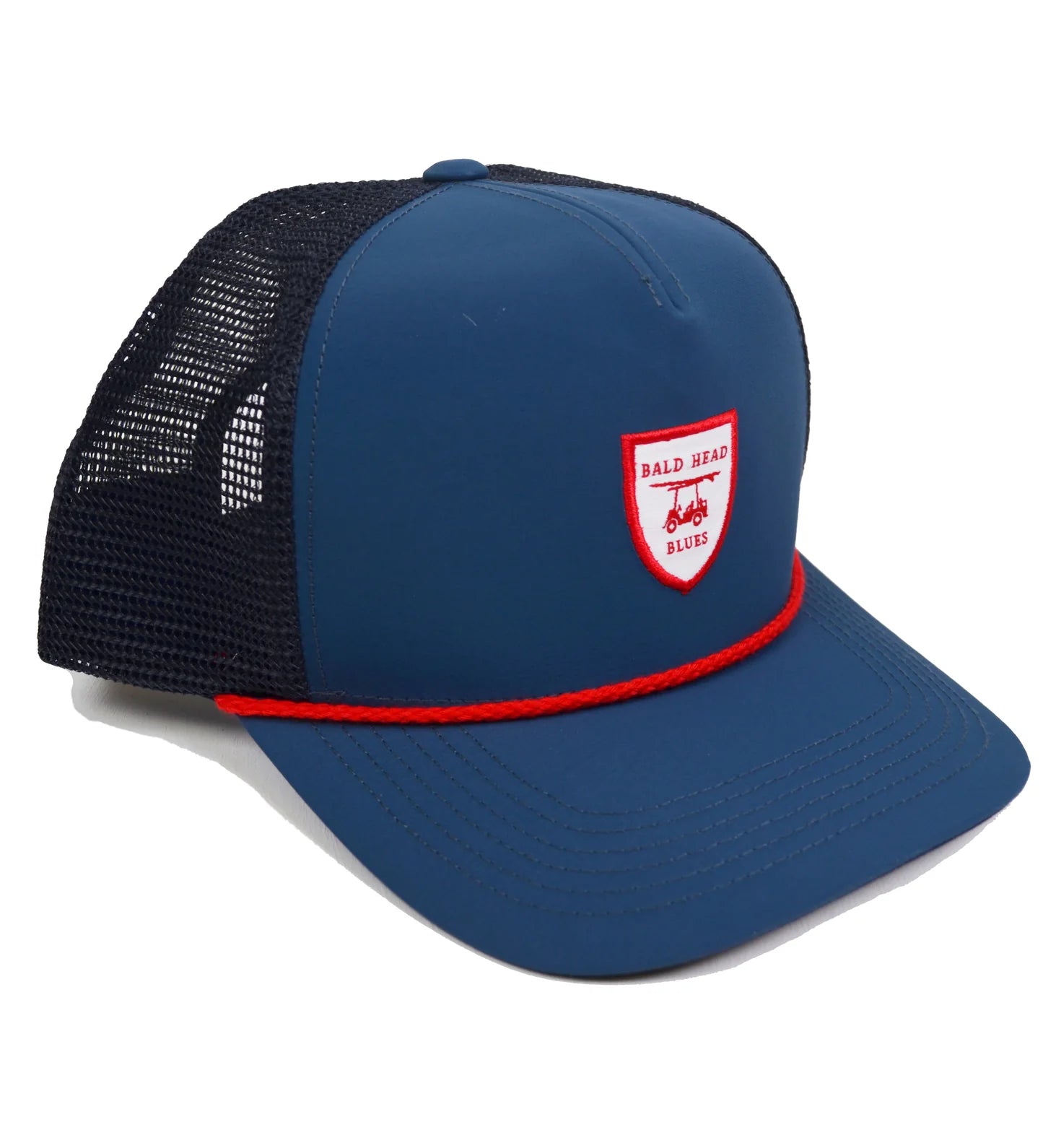 Performance Trucker Hat-Navy-PERFTRUCKER-NAVY-Baldhead blues