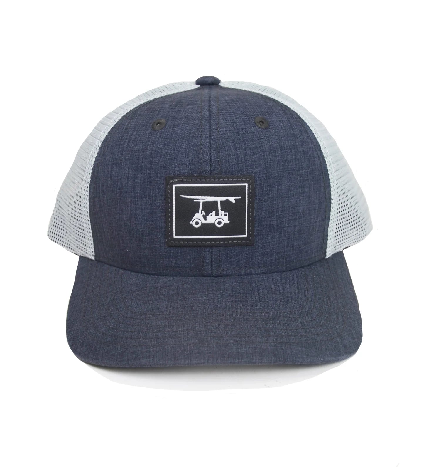 Performance Trucker Hat-Heather Charcoal-TRUCKER-HC-Baldhead blues