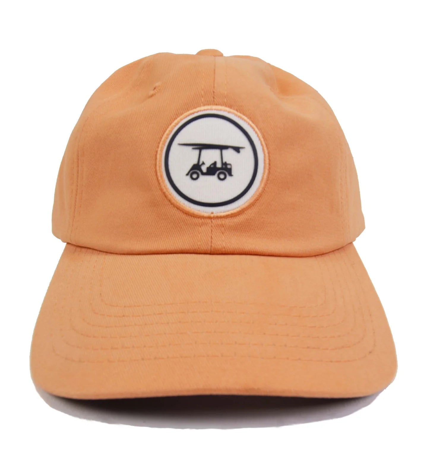 Twill Hat-Peach-TWILLHAT-P-Baldhead blues