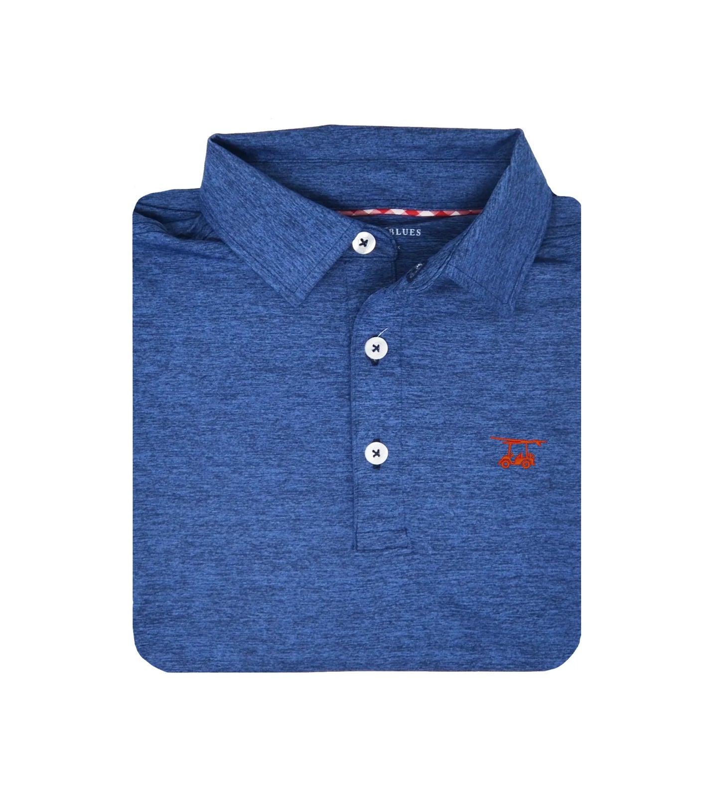 Albatross Youth Polo- Heather royal blue -YALBATROSS-HRB-Baldhead blues