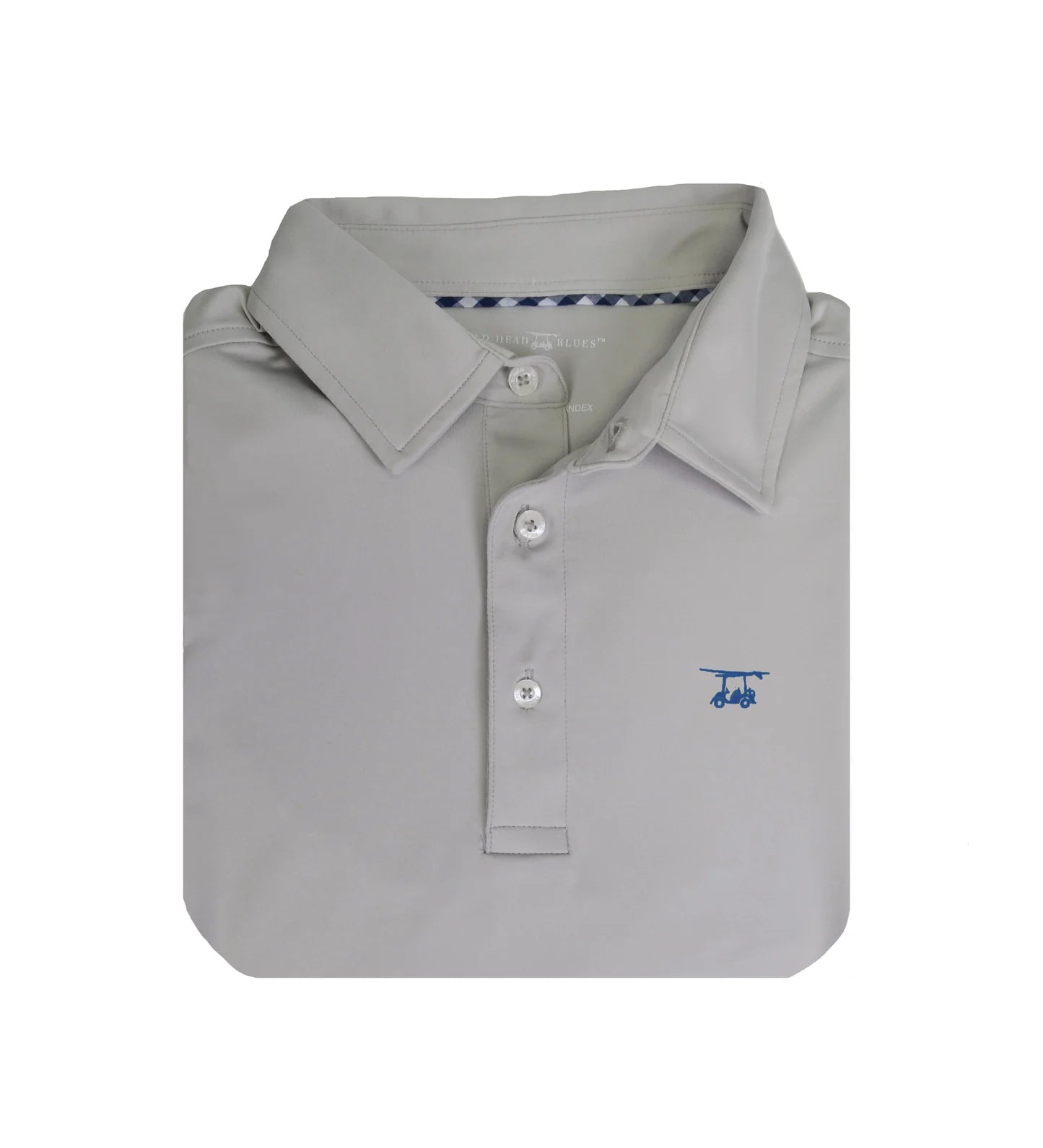 Albatross Youth Polo- Solid pearl grey-YALBATROSS-PG-Baldhead blues