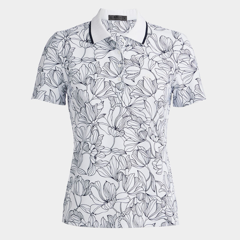 OUTLINE IRIS RIB COLLAR TECH PIQUÉ POLO - G4LF23K741 - Gfore