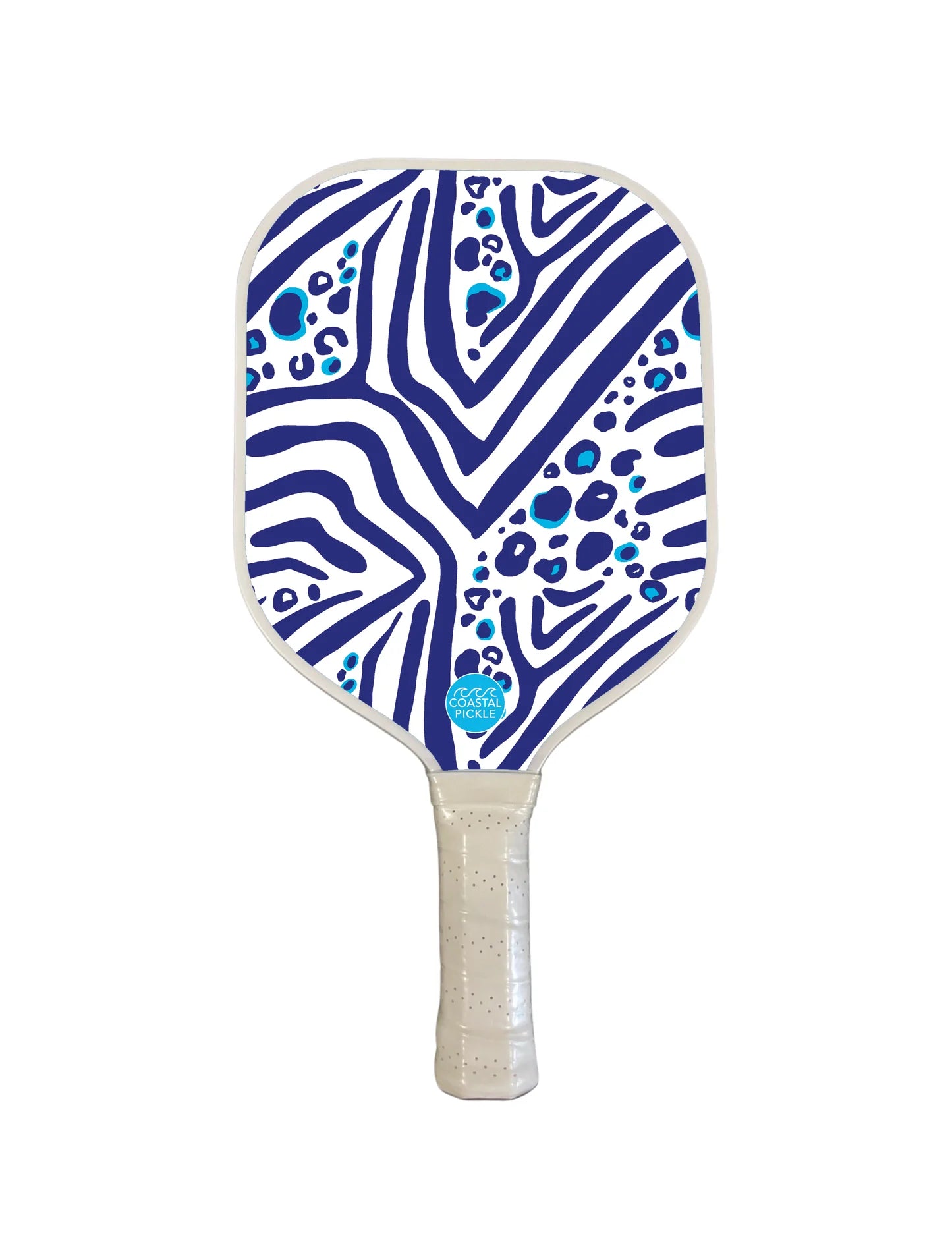 Pickleball Paddle-The Zebra Cat-Coastal Pickle