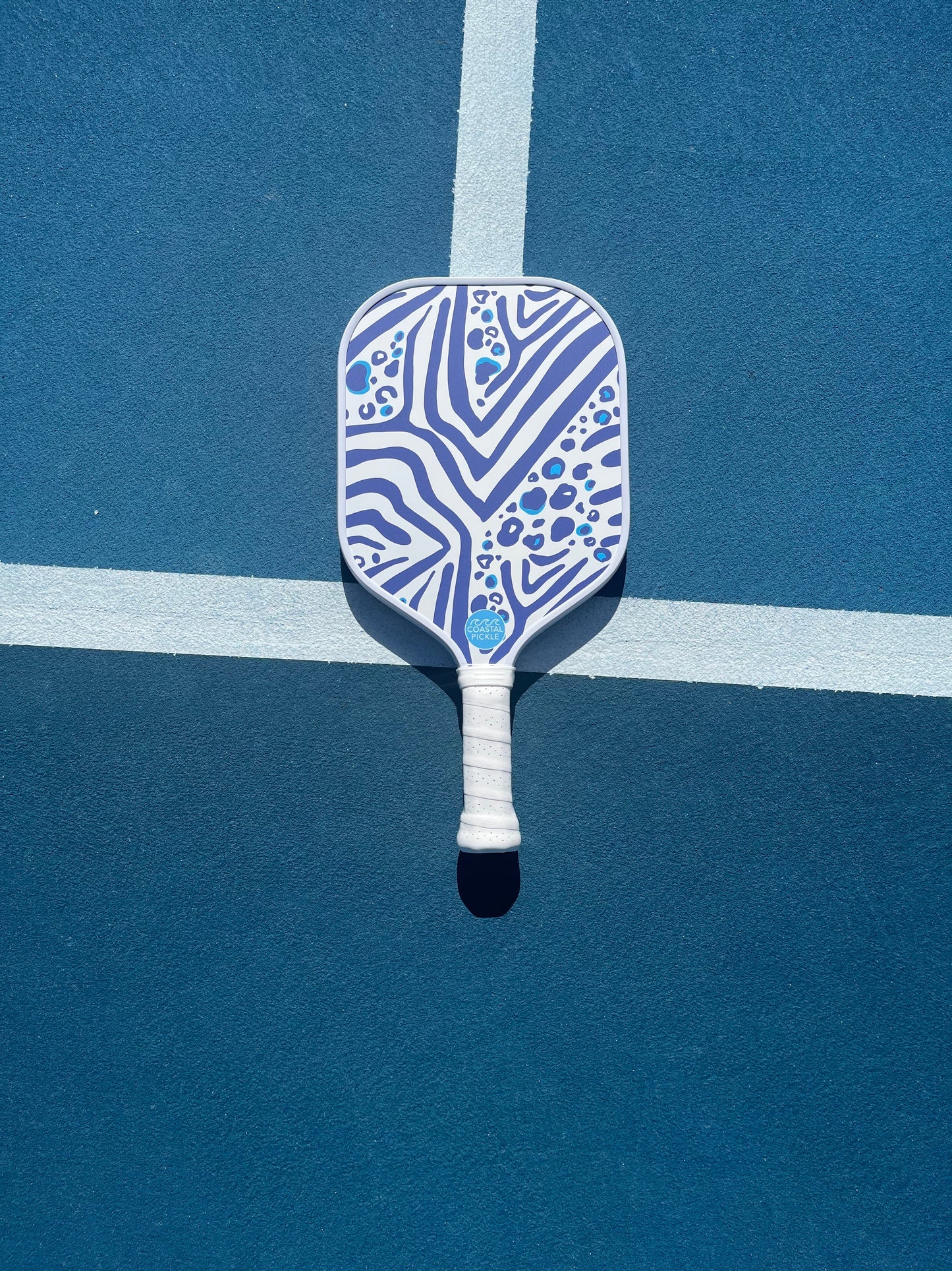 Pickleball Paddle-The Zebra Cat-Coastal Pickle