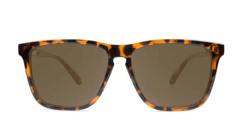 Glossy Tortoise Shell / Amber Fast Lanes - FLAM3002 - Knockarounds