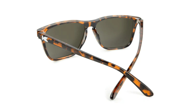 Glossy Tortoise Shell / Amber Fast Lanes - FLAM3002 - Knockarounds