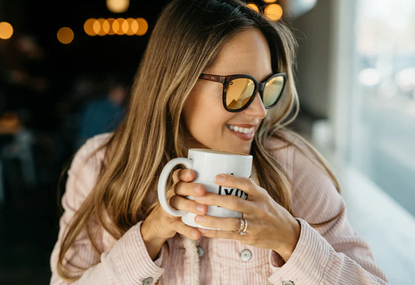 Matte Tortoise Shell / Rose Gold Deja Views - DVRO3005 - knockarounds