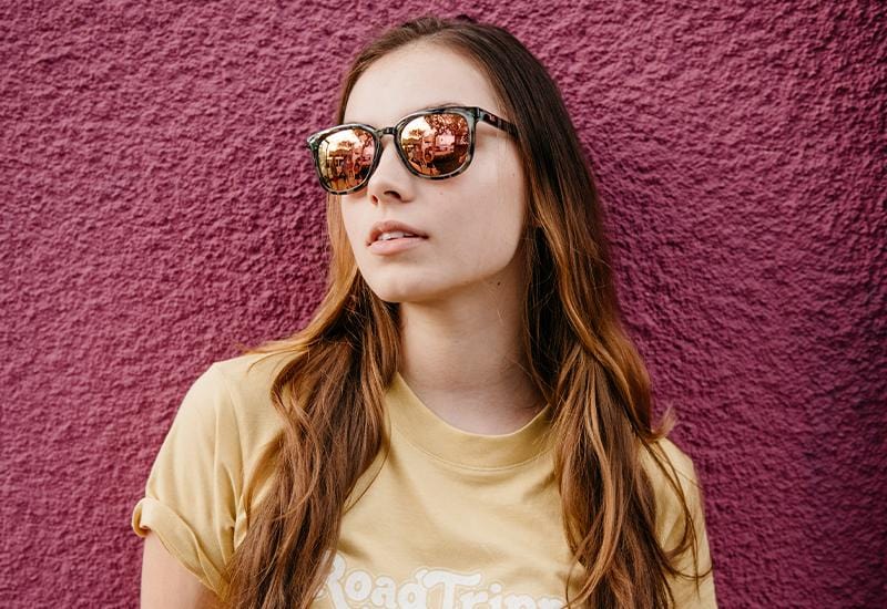 Slate Tortoise Shell / Rose Gold Paso Robles - RORO3115 - Knockarounds