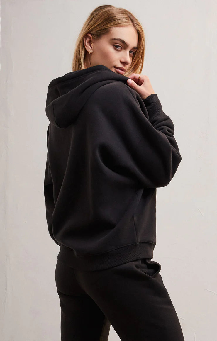OVERSIZED HOODIE- BLACK- ZVT234278S - Z SUPPLY