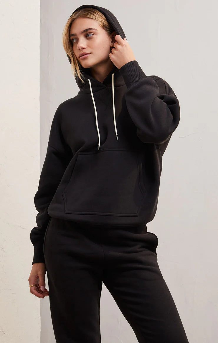 OVERSIZED HOODIE- BLACK- ZVT234278S - Z SUPPLY