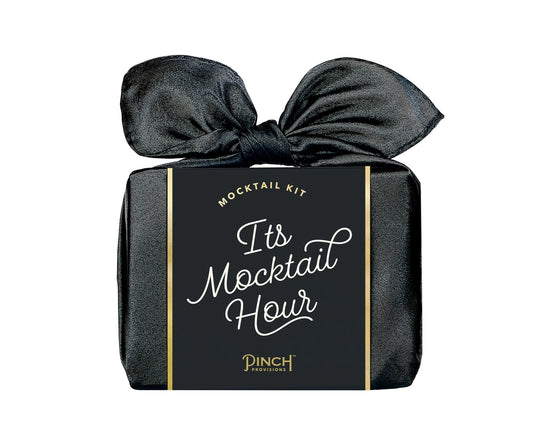 It'S Mocktail Hour Mocktail Kit-Black-FUR MOCKTAIL 6 BLK-Pinch provisions