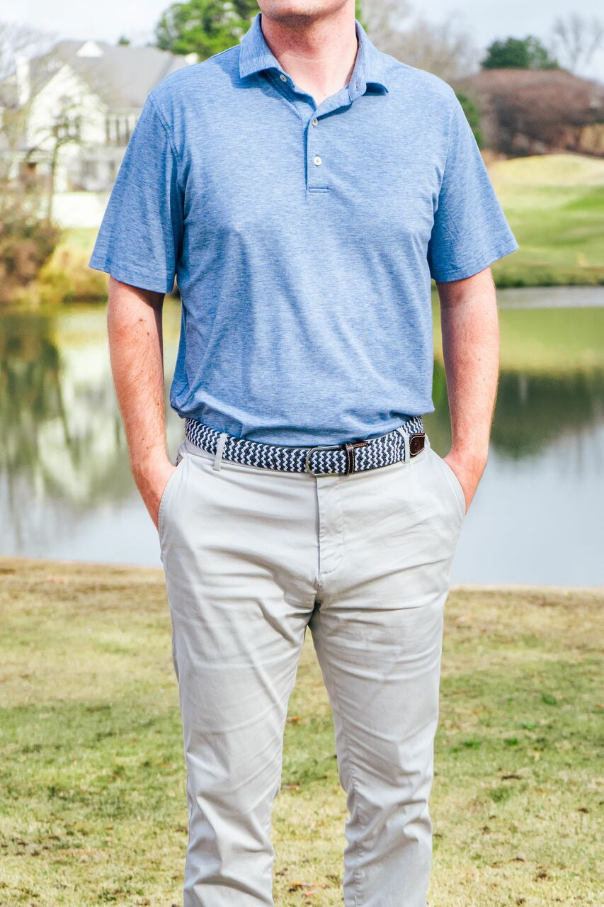 Belts- Roostas - The Aspen Woven Elastic Stretch Belt - BHI