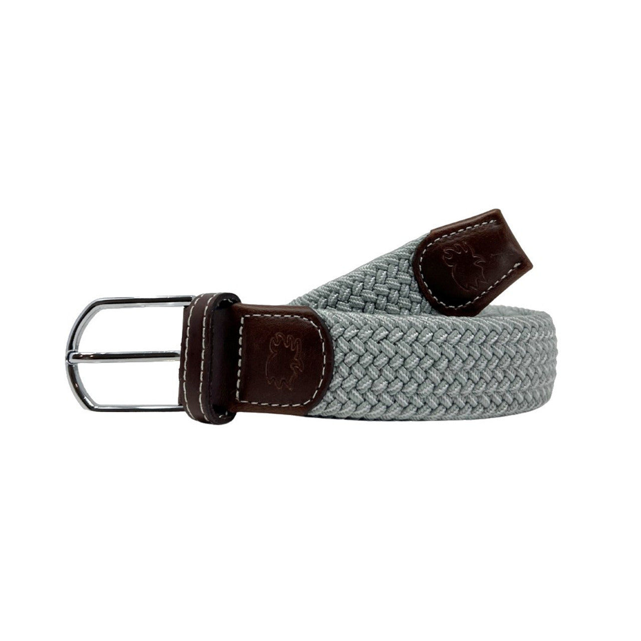 Belts-The Kohler Two Toned Woven Stretch Belt -141-Roostas