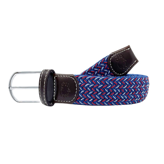 Belts - Roostas - The Plymouth Woven Elastic Stretch Belt - BHI