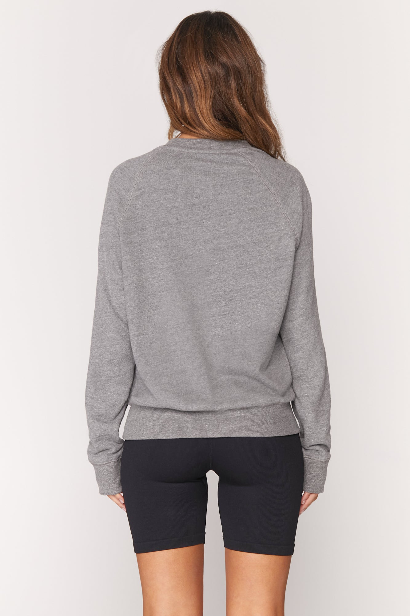 Spiritual Gangster Varsity Old School Sweatshirt - Heather grey - BHI