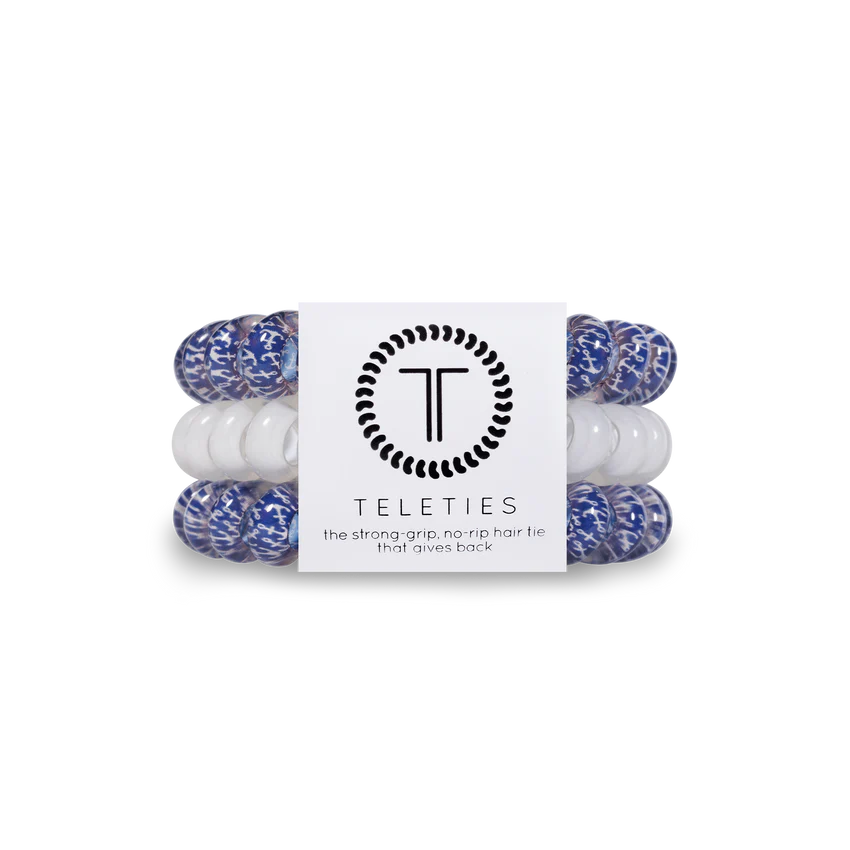 Hair tie -Anchors Aweigh -TT-L-315-Teleties
