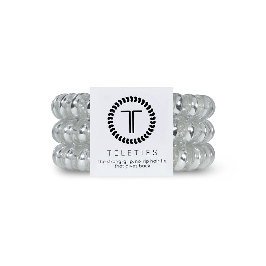 Hair tie -Electric Silver- TT-L-157-Teleties
