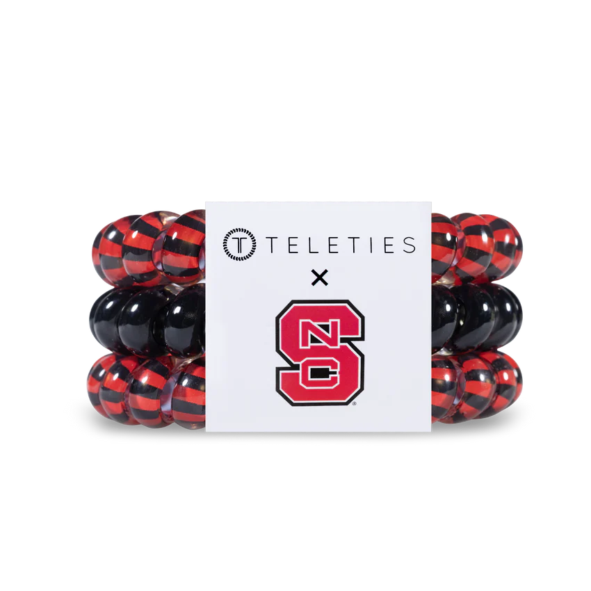 Hair tie -North Carolina State University-TT-L-248-Teleties