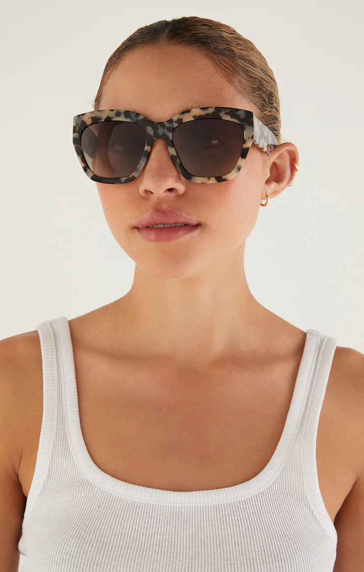 Iconic sunglasses-BROWN TORTISE-GRADIENT-ZEA222100S-Z SUPPLY