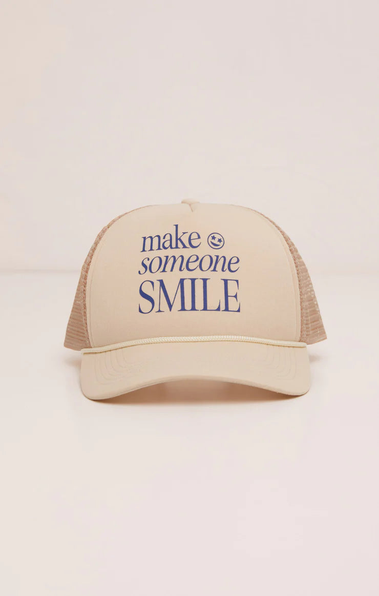Trucker Hat - MULTI STONE- MAKE SOMEONE SMILE - ZA231605S- Z SUPPLY