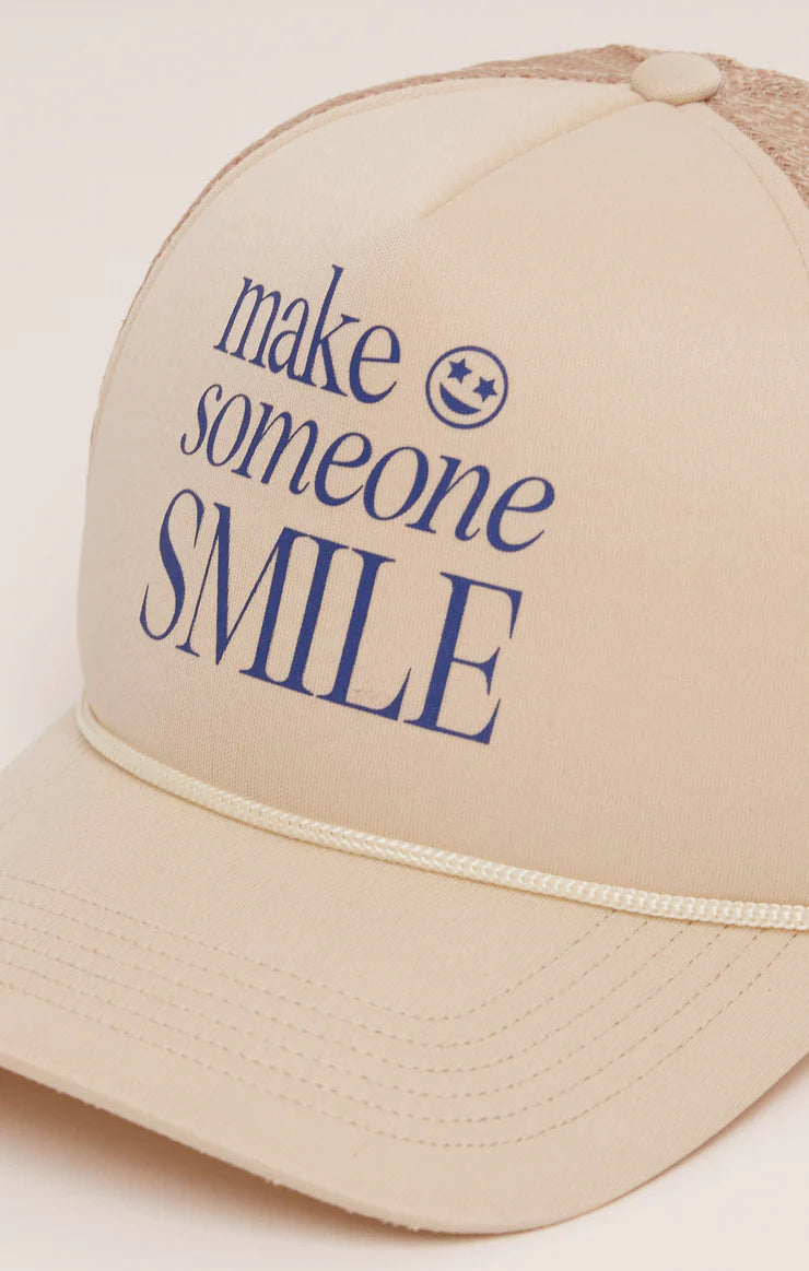 Trucker Hat - MULTI STONE- MAKE SOMEONE SMILE - ZA231605S- Z SUPPLY