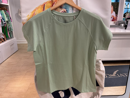Isle Breeze Ladies Jersey Tee Rosemary