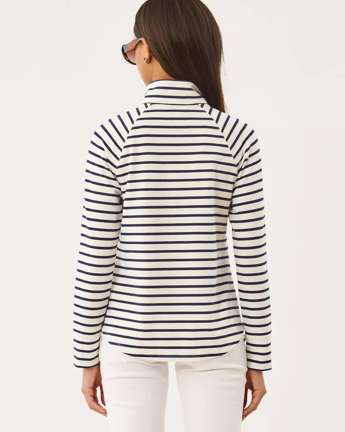 Lilly Pulitzer Skipper Popover | Multi Tropical Chest Embellishment
